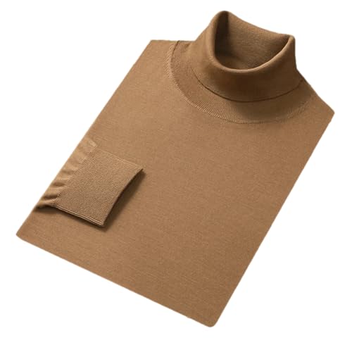 Pull col roulé en laine mérinos pour homme élégant et chaud
