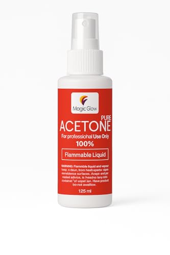 Pure Acetone Professional Use 125ml Flammable Liquid