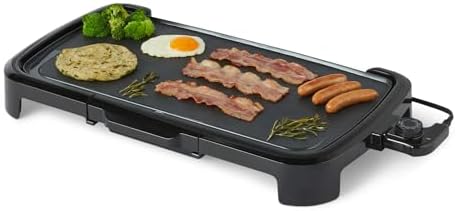 Amazon Basics Electric Griddle with...