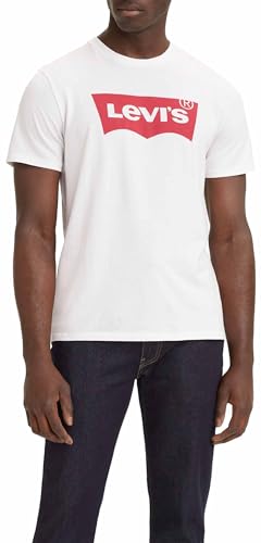 Levi's Graphic Set-in Neck T-Shirt, White, S Hombre