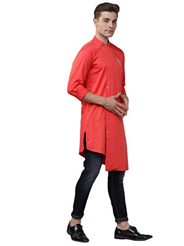 Image of The Indian Garage Co Men's Cotton Regular Fit Kurta