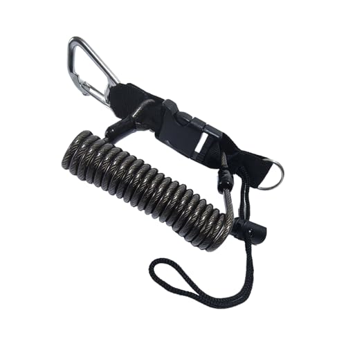Lanyard A para cámara en camping y deportes al aire libre con cordón retráctil
