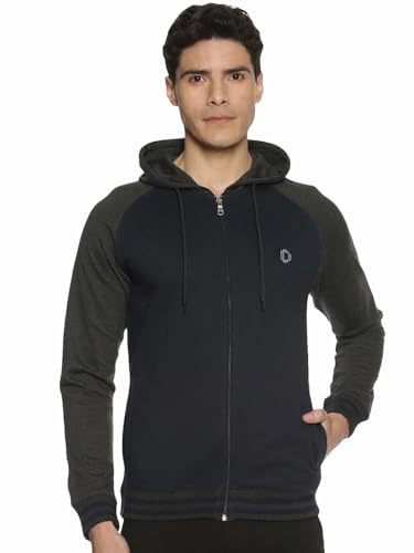 Image of Dollar Full Zip Hoodie Sweatshirt for Men | Premium Cotton Fleece, Winterwear Style, Comfortable & Warm | Pack of 1