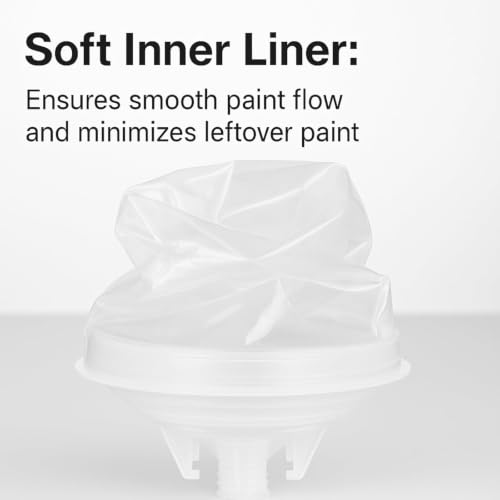 Image of Disposable Paint Cups System 20oz(600ML) with lids for HVLP /LVLP Spray Guns
