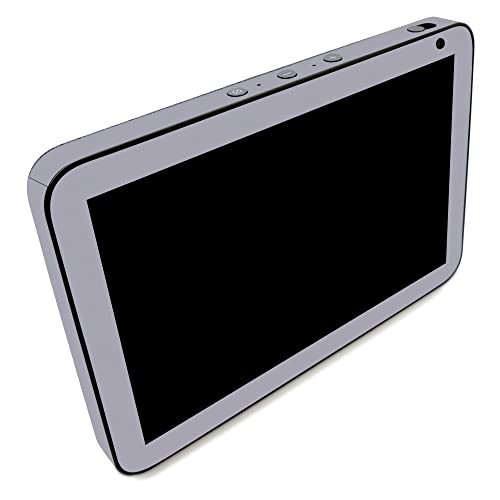 Image of MightySkins Skin Compatible with Amazon Echo Show 8 (Gen 2) - Solid Gray | Protective, Durable, and Unique Vinyl Decal wrap Cover | Easy to Apply | Made in The USA