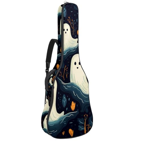 Étui de guitare en tissu Oxford avec double bandoulière réglable housse acoustique 104 cm