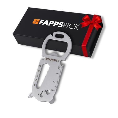 Chaveiro Multiusos | Cartão Multiferramenta | 15 Funções em 1 | Ideal para Presente de Empresa e Presente de Homem para Natal e Reis