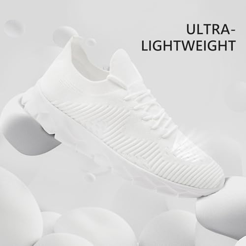 Image of Mens Running Shoes Fashion Sneakers Slip on Breathable Tennis Gym Sports Workout Walking Shoes Lightweight