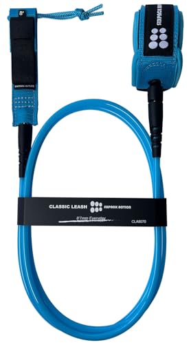 SIXPACK-ACTION-Classic-Surfboard-Leash-6ft7ft8ft9ft-Pro-Comp-Surf-Leash-Leg-Rope-with-Superior-Anti-Slip-Cuff-and-Flexible-Horn-Connector SIXPACK ACTION Classic Surfboard Leash, 6ft/7ft/8ft/9ft Pro Comp Surf Leash, Leg Rope with Superior Anti-Slip Cuff and Flexible Horn Connector - Image 1