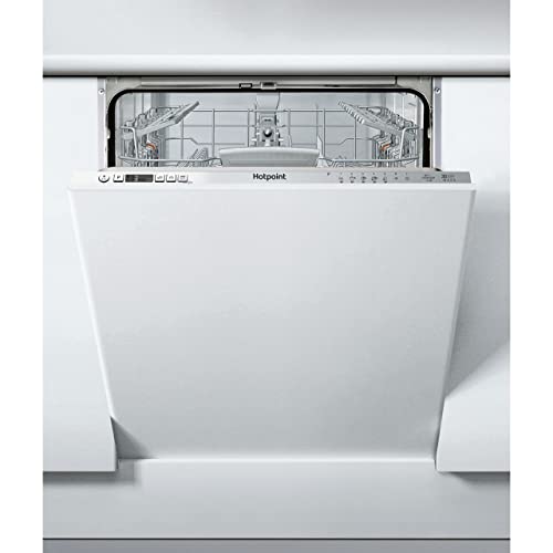 Hotpoint HIC3C26WUKN Fully Integrated Standard Dishwasher - Stainless Steel Control Panel with Fixed Door Fixing Kit - E Rated - Image 2