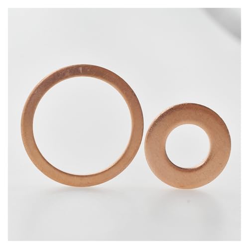 Rondelles Épaulement Cylindrique cuivre M14 joints plats de haute précision
