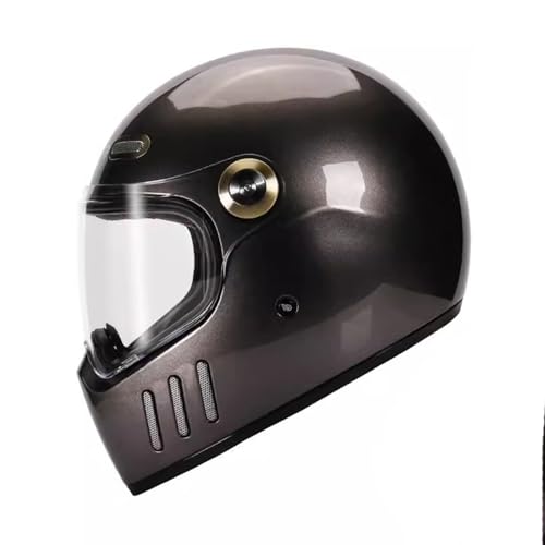 Casco De Motocross con Visera, Casco Modular, Casco De Media Cara para Moto De Calle, Casco Abatible FMVSS 218 Aprobado ECE/Dot, Casco Abierto Hombre Mujer para ATV UTV Cruiser Ciclomotor