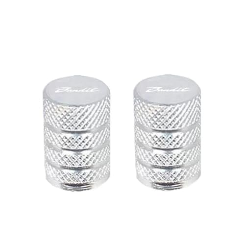 Bouchon valve pneu moto Suzuki GSF Bandit évite perte pression rouille jante argent