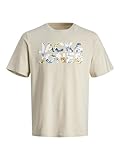 Jack & Jones Jjebryan Corp Logo tee SS O-Neck Jnr Camiseta, Moonbeam, 128