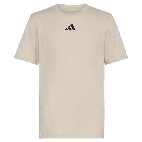 Image of Adidas Boys Short Sleeve Raglan Poly Tee