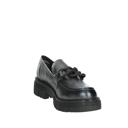 Image of MARCO TOZZI Women's Elegant Vegan Loafer with Heel