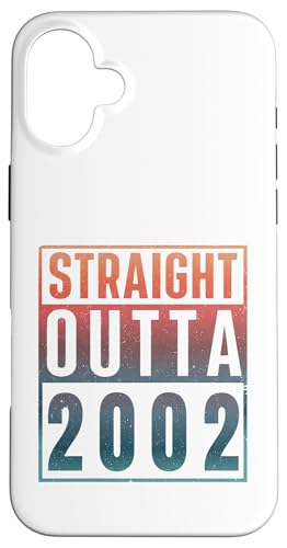 Straight Outta 2002 Birth Of Birthday Classic 2002 Vintage �X�}�z�P�[�X iPhone 16 Plus �p