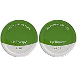 2 x Vaseline Lip Balm Aloe Vera Tin 20g : Petroleum Jelly Moisturiser for Dry Lips Cracked Skin Chapped Lips Hydration Protection Soothing Lip Care with Aloe Vera Extract Travel Size Pocket Lip Soften