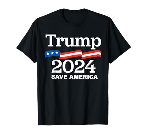 Trump 2024 Salva a Estados Unidos Trump 2024 Camiseta