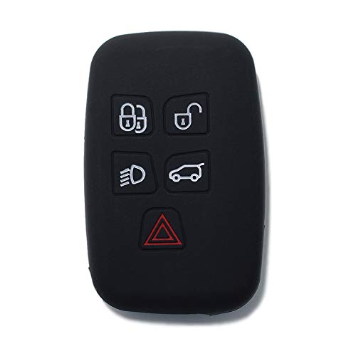 Guscio Chiave Telecomando Compatibile con Land Rnge Rover Evoque Sport Freelander Cover Scocca Ricambio 5 Tasti Riparazione Sostituzione Auto Guscio Chiave Telecomando Compatibile con Land Rnge Rover Evoque Sport Freelander Cover Scocca Ricambio 5 Tasti Riparazione Sostituzione Auto