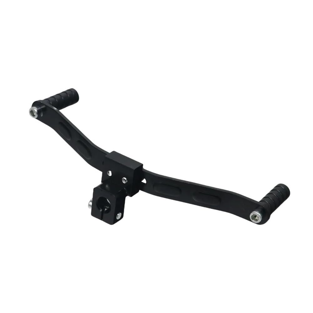 Uecdry Black Folding Gear Shift Lever Universal Motorcycle Dual Way Gear Shift Lever Footrest Pedal Shifter 21Cm For Motorbike Scooter Refitting Parts Modification