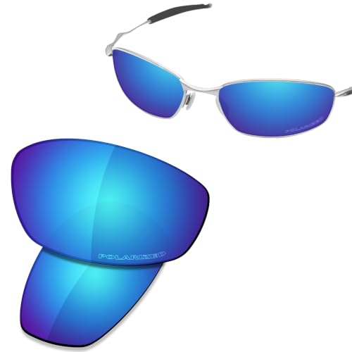 Image of SAUCER Premium Replacement Lenses & Rubber Kits for Oakley Whisker OO4141 | UV400 Protection, Anti-Scratch, Precise Fit