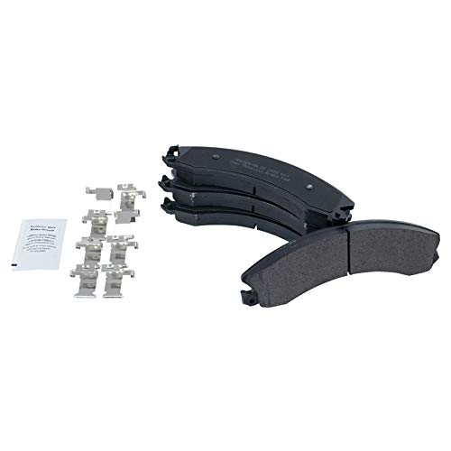Image of TRQ Rear Brake Pad & Rotor Kit Compatible with 2011-2019 Chevrolet Suburban 3500 HD 2011-2019 GMC