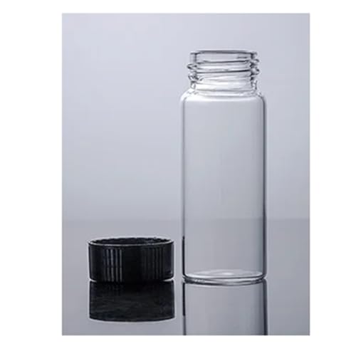 Flacon réactif laboratoire en verre transparent de 2ml à 60ml pour vos échantillons