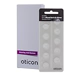 Mixed Set is curated to Assist Users in determining The Size for Their Hearing aid Domes, Oticon MiniFit Bass Double Vent Hearing Aid Dome 6mm - 2 Dome /8mm - 2 Dome /10mm - 2 Dome = Total 6 Dome