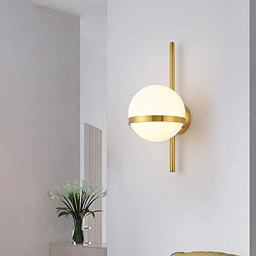 Lámpara de pared de cabecera estilo acogedor y cálido 5