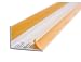 Produktbild BawiTec Kunststoff Winkelprofil,Schenkel 40x40 mm,Länge 200cm,selbstklebend,Farbe weiß,Kunststoffwinkel,Klebeband,Fensterleiste,Profil Winkel,Bauprofil,Fensterwinkel,Breite 40mm
