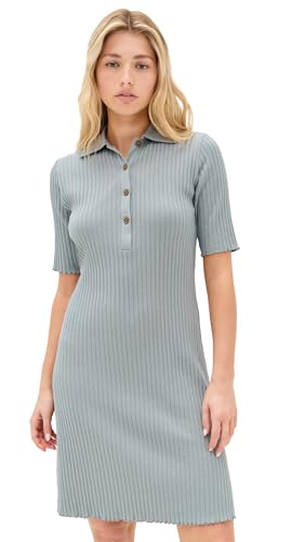Robe polo courte en maille fine Vince l'excellence du style minimaliste