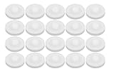 オーディオファン プーリー プラスチック 直径18mm 厚み6mm スロット幅1.5mm 軸穴径2mm 20点セット