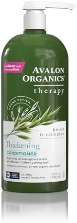 Avalon Organics Biotin-B Complex Thickening Conditioner, 32 Ounce