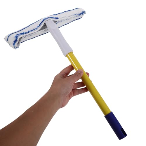 UKCOCO Trapeador para Lavado de Autos 12 Pulgadas Funda de Microfibra Azul y, Kit de Limpieza para Coche Reutilizable, Herramienta para Limpieza de Ventanas y Cuidado Exterior - imagen 4