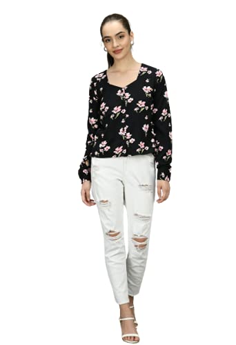 sola: fashion elegance Women's Polyester Printed Full Sleeve Casual Top (Multicolor_XL)-picture-21