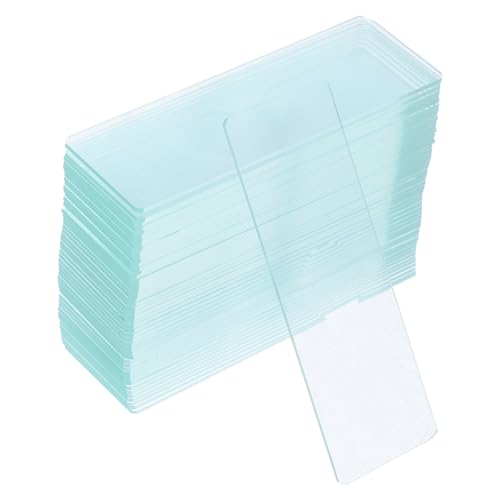 Lames de microscope Operitacx en verre de laboratoire à surface lisse supérieure
