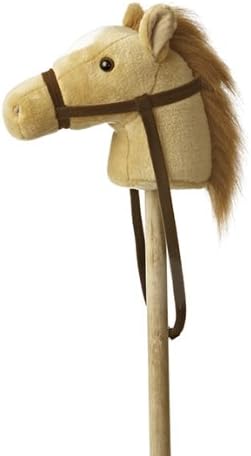 Aurora - Ride-On - 37" Giddy Up Stick Pony - Beige