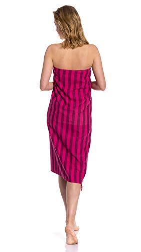 4 Pack Turkish Towel - Oversized Beach Towel Set Of 4 For Adults - Striped 100% Cotton 35 X 65 Inch #TOP5