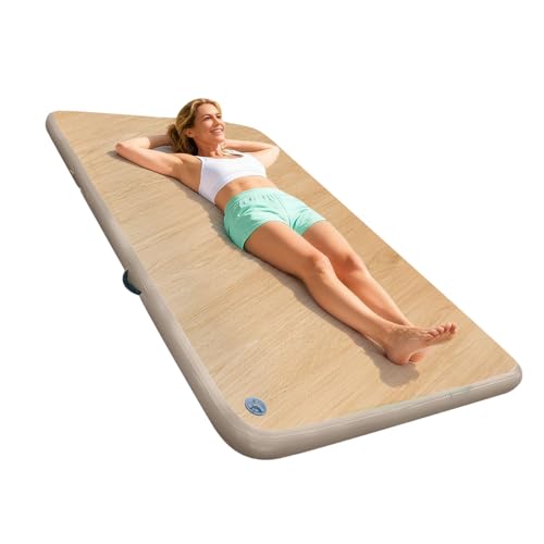 Lit gonflable épais fini le mal de dos en camping avec ce PVC robuste
