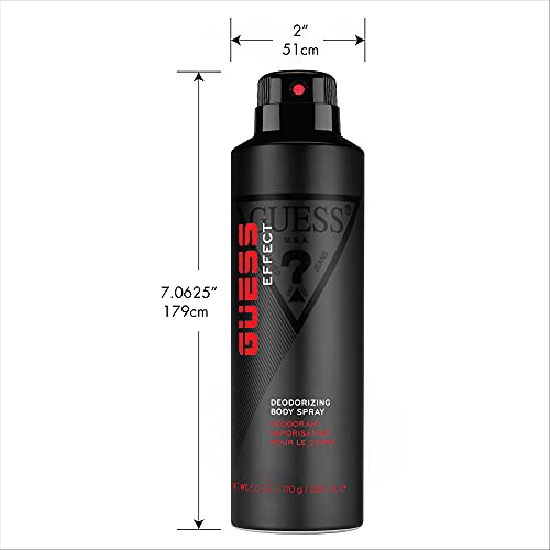 Guess Effect Deodorizing Body Spray For Men, 6 Fl Oz #TOP4