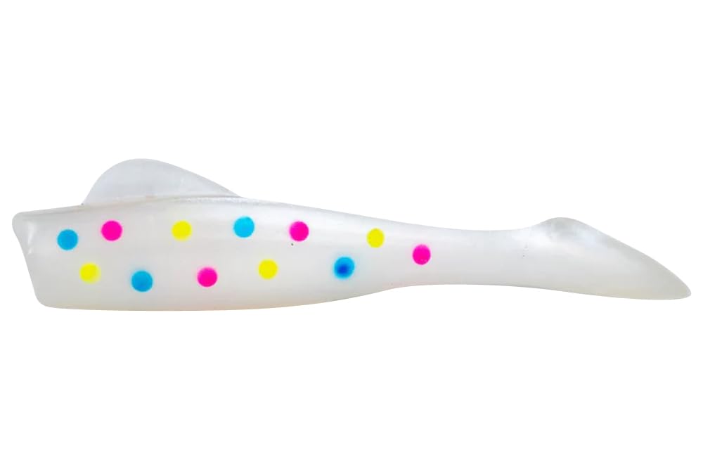 Dark Matter Fishing Lures - Fishaholic Finback Shad Soft Plastic Swimbaits - 5