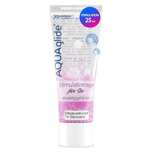 Joydivision AQUAglide Stimulation Gel, 25 ml, pH-Optimized & Vegan Water-Soluble Gel