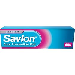 Savlon Scar Prevention Gel, Helps Soothe Minor Wounds & Superficial Burns, Speeds Up Healing and Reduces Likelihood of Scarring (50g, 1 pack)