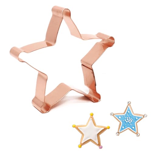 The Fussy Pup Small Sheriff Badge Cookie Cutter 3 Inch Handcrafted in USA