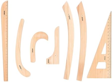 Amazon.com: Vogue Fabrics Fairgate Pattern Making Ruler Kit