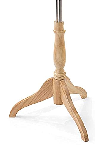 Image of GKT Adjustable Female Dress Form Mannequin Size 12 | White Tailor Dummy with Wooden Tripod Stand | Perfect for Sewing, Draping, Garment Fitting & Display