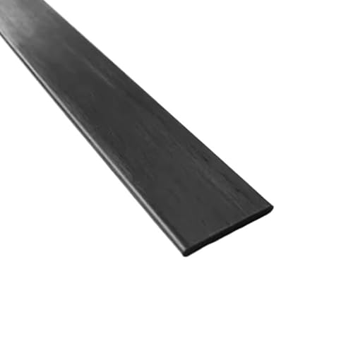 Petabo Carbon Fiber Rods, 4pcs Set, 0.8mm-3mm Height, 500mm Width, Industrial Grade