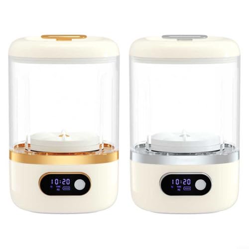 Minilavadora portátil recargable oro blanco para ropa interior y viaje 2
