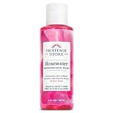 Heritage Store Rosewater | Refreshing Facial Splash for Glowing Skin | No Dyes or Alcohol | Vegan &